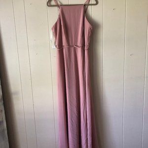 Pink David's Bridal Dress (worn once)